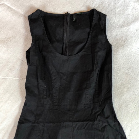 Benetton black poplin dress - Picture 3 of 3